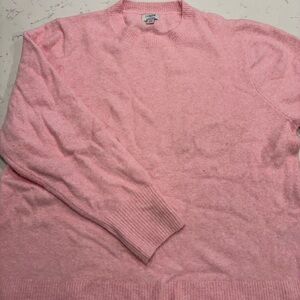 Pink J Crew Sweater